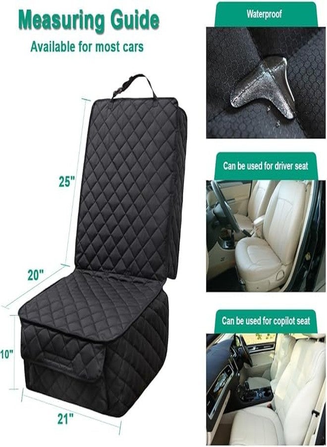 BLESSING PET SUPPLY Dog car seat Cover (Black, Frount Car Seat Cover) - Image 4